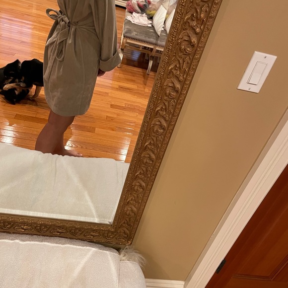 Velvet Loose fitting Mini Dress - Picture 5 of 5